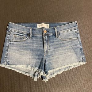 Abercrombie jean shorts